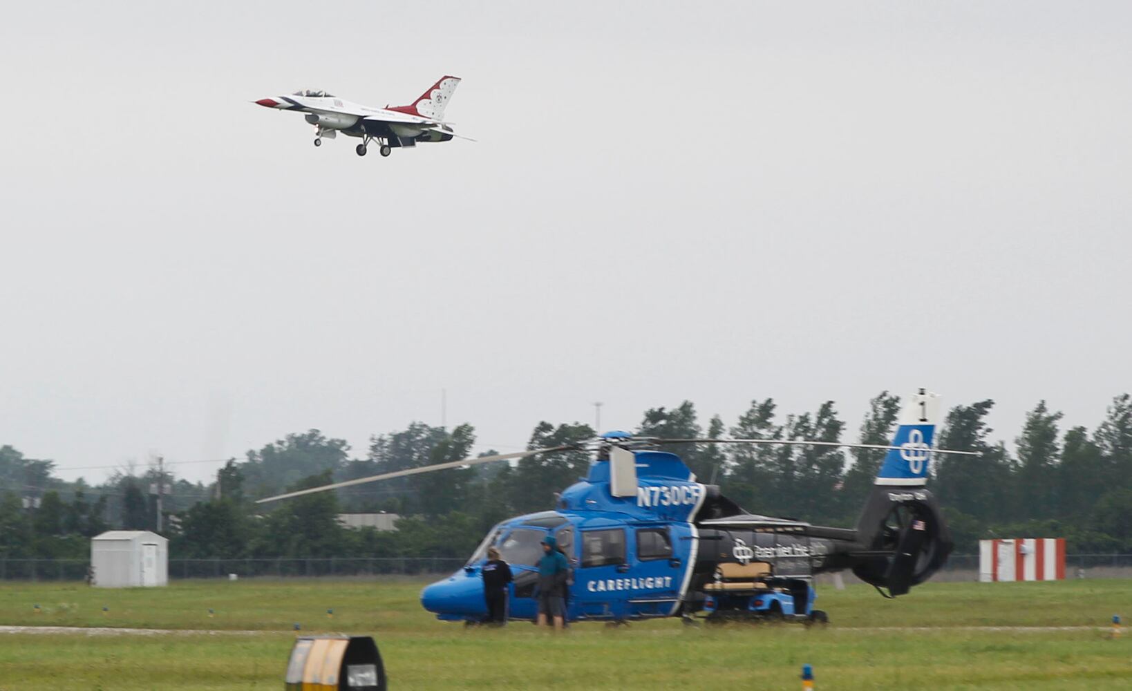 PHOTOS: Thunderbirds land in Dayton | ‘It’s definitely an exciting show for us’