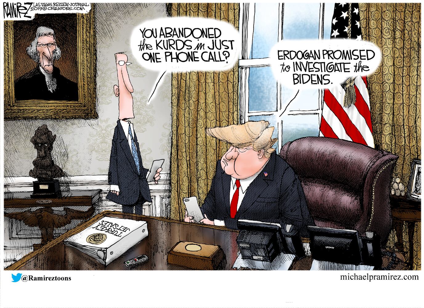 Week in cartoons: Impeachment inquiry, China and more