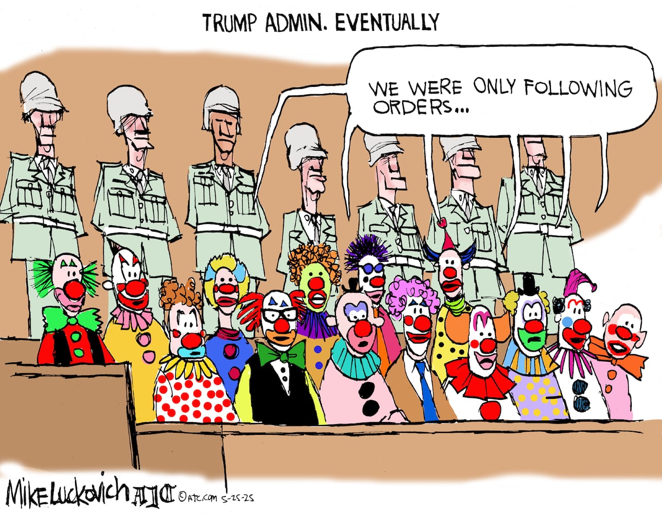 CARTOONS: Mike Luckovich, June 1, 2025