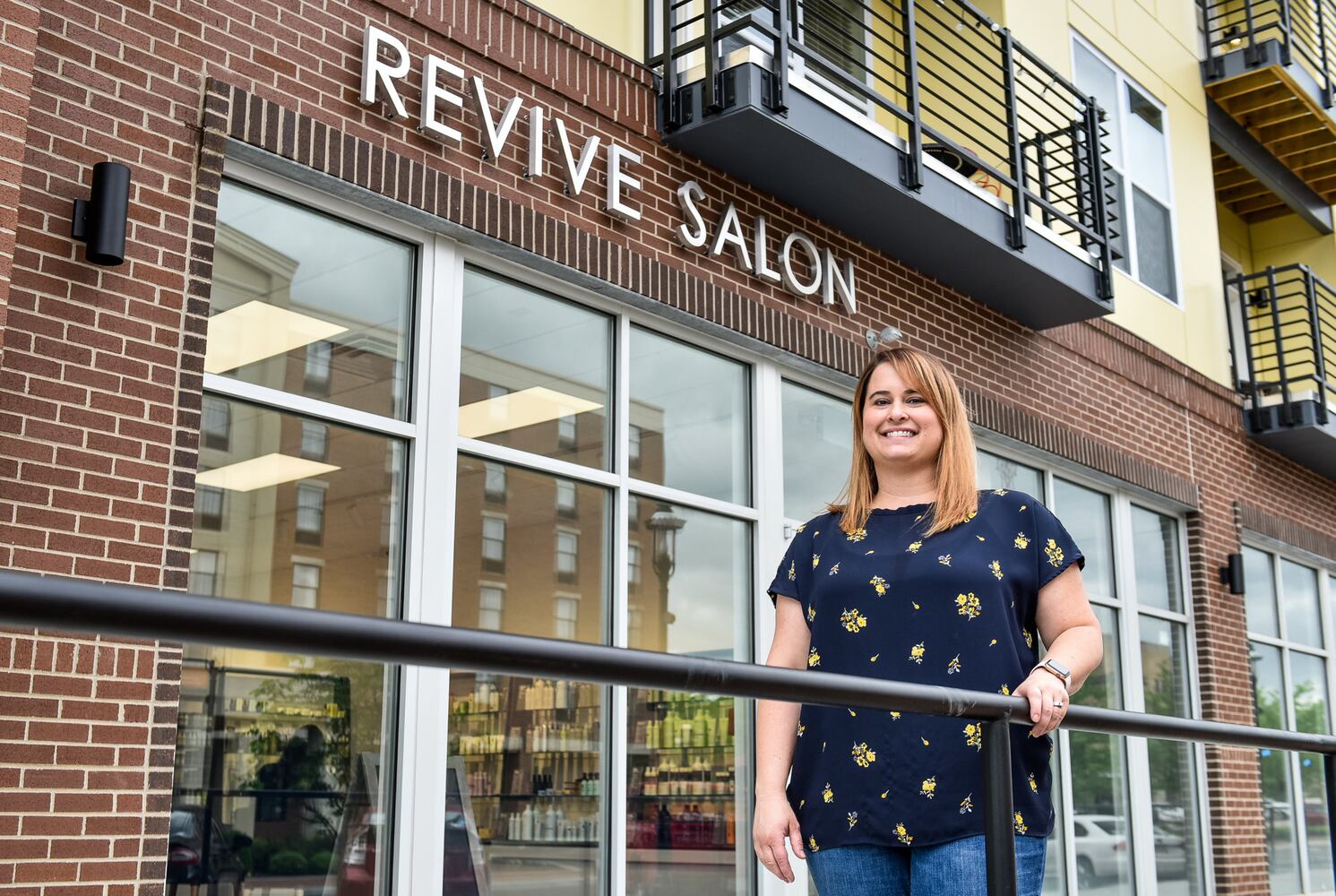 The Marcum Apartments and retail spaces