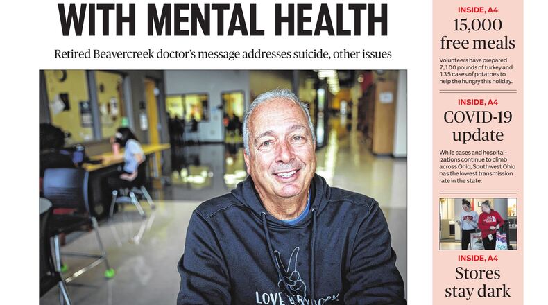 The Thanksgiving holiday edition of the Dayton Daily News is available a day early.