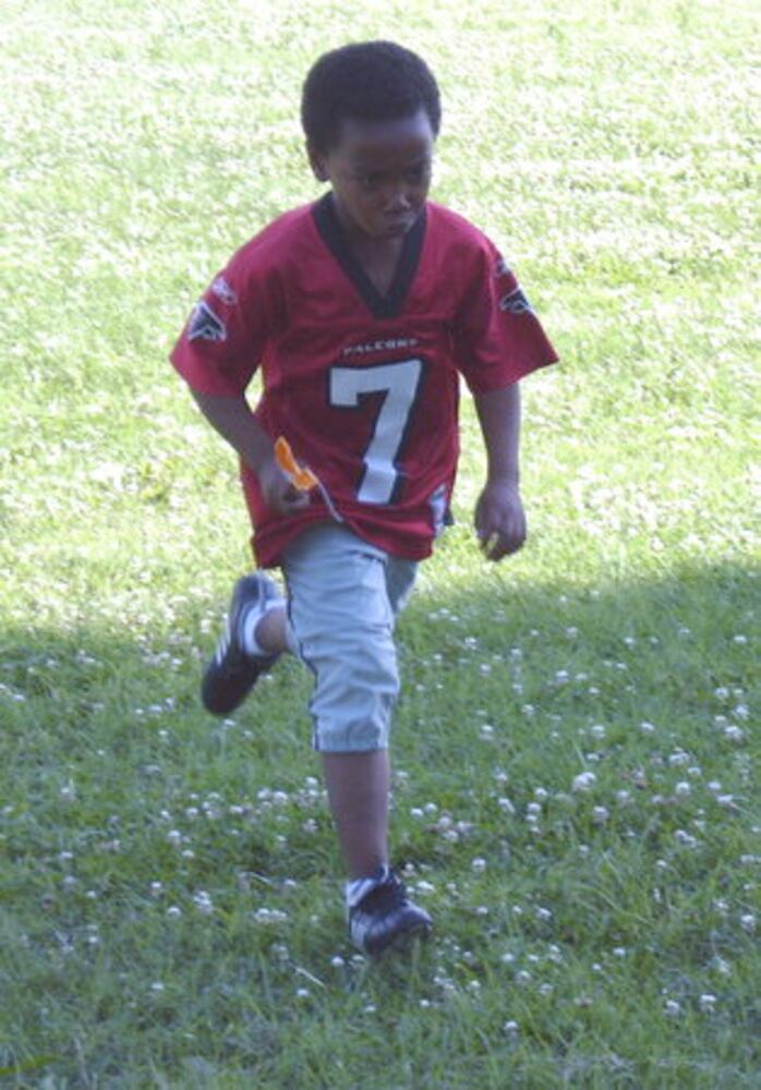 Pee Wee football practice