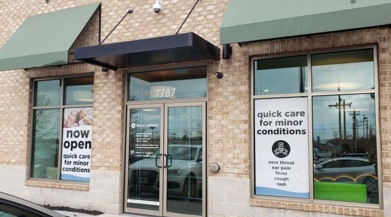 Dayton Children's Kids Express clinic has reopened in West Chester Twp. after it temporarily closed in April due to the coronavirus. It is open seven days a week at 7787 Cox Lane. Specially trained pediatric nurse practitioners treat children 6 weeks to 18 years. Video or in person visits are available. CONTRIBUTED