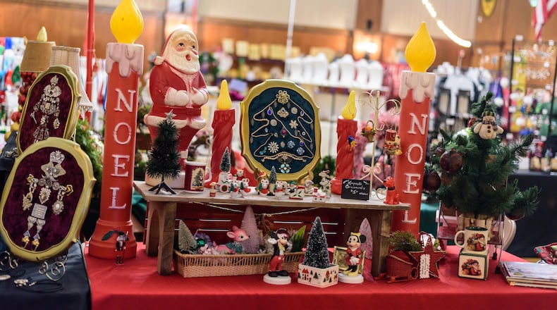 The Dayton Liederkranz-Turner German Club’s Christkindlmarkt happened on Saturday, Dec. 14 and Sunday, Dec. 15, 2024, at their clubhouse in the St. Anne’s Hill Historic District. TOM GILLIAM / CONTRIBUTING PHOTOGRAPHER