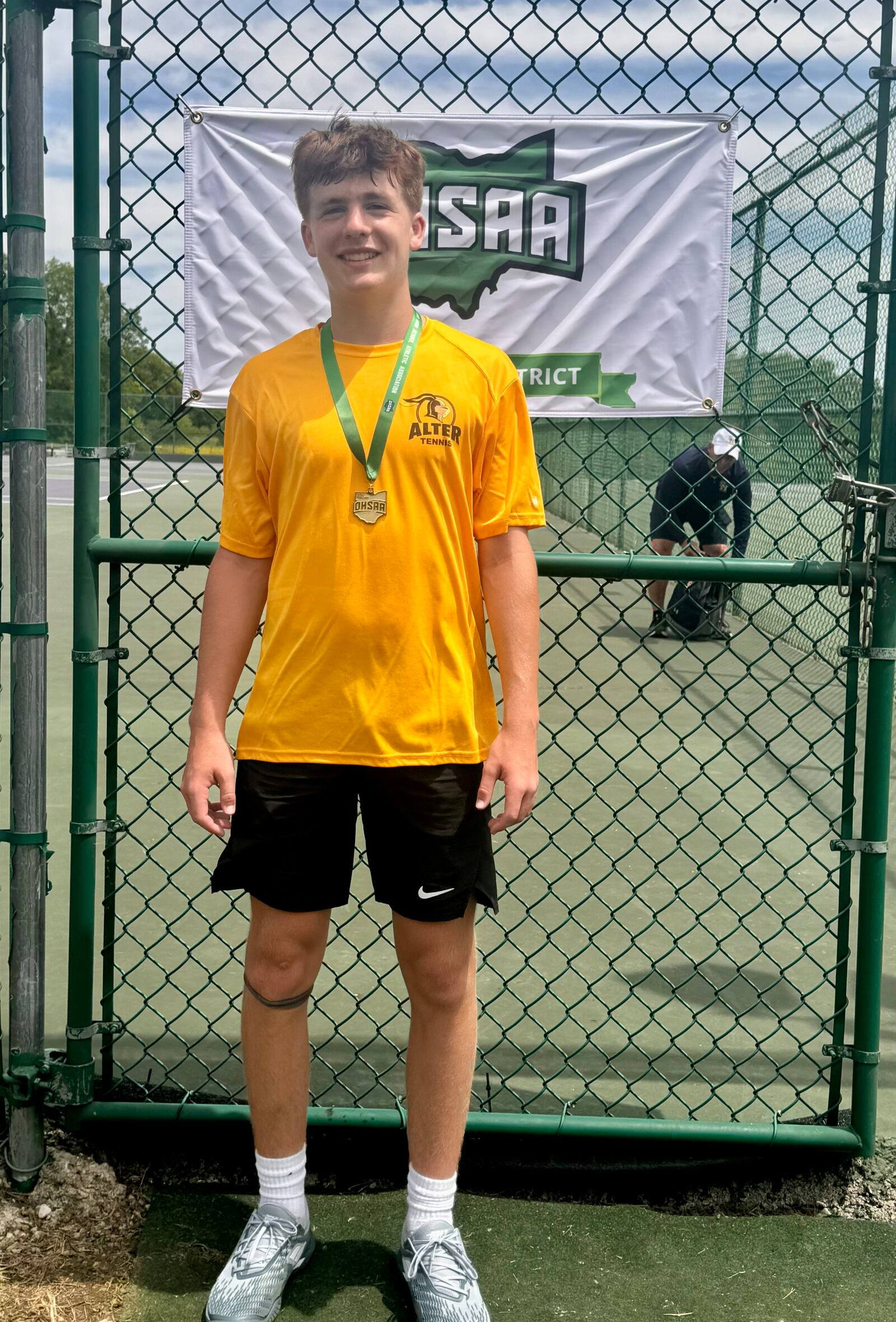 Alter freshman Michael Shope is a top seed heading into the Division II state tournament Thursday - CONTRIBUTED