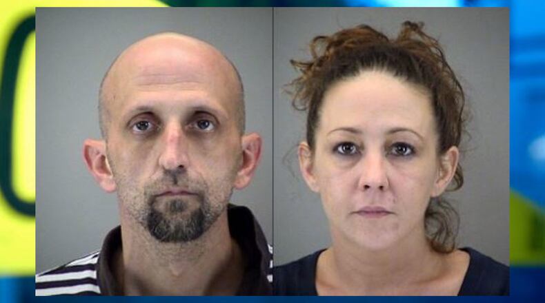 James Givens (L) and Amanda Alvarado (R)/Contributed Photos, Clark County Jail