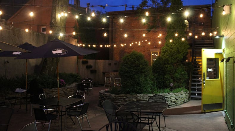 The patio at Lily's Bistro is glorious and is among several outdoor dining spots in the Oregon District. FILE