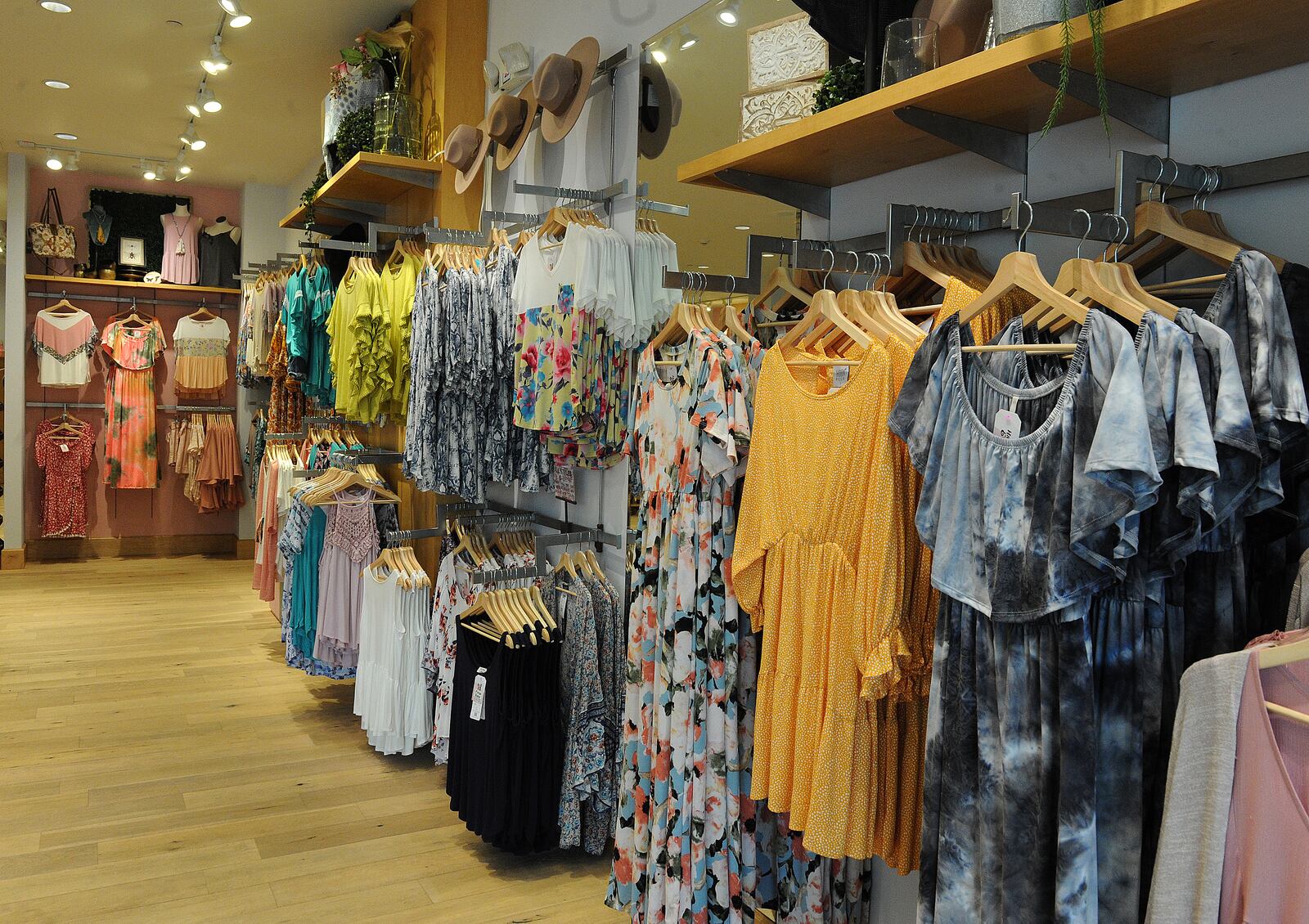 Happily Ever Co. opened a new store at The Greene located at 4470 Cedar Park Drive. The Boutique offers sizes from small to plus-sized clothing for women. MARSHALL GORBY\STAFF