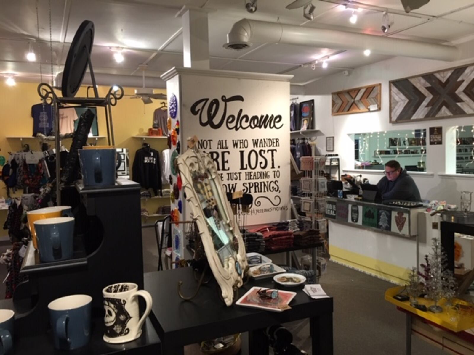 Urban Handmade in Yellow Springs carries work from more than 70 artists and makers specializing in jewelry, accessories, home decor, clothing, handbags, paper goods, bath and body, original art and more.  ALEXIS LARSEN/CONTRIBUTED