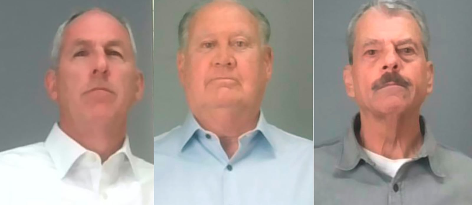 FILE - This photo provided by Summit County Sheriff's Office shows from left, Michael Dowling, Samuel Randazzo, and Charles Jones, Jr. (Summit County Sheriff's Office via AP, file)