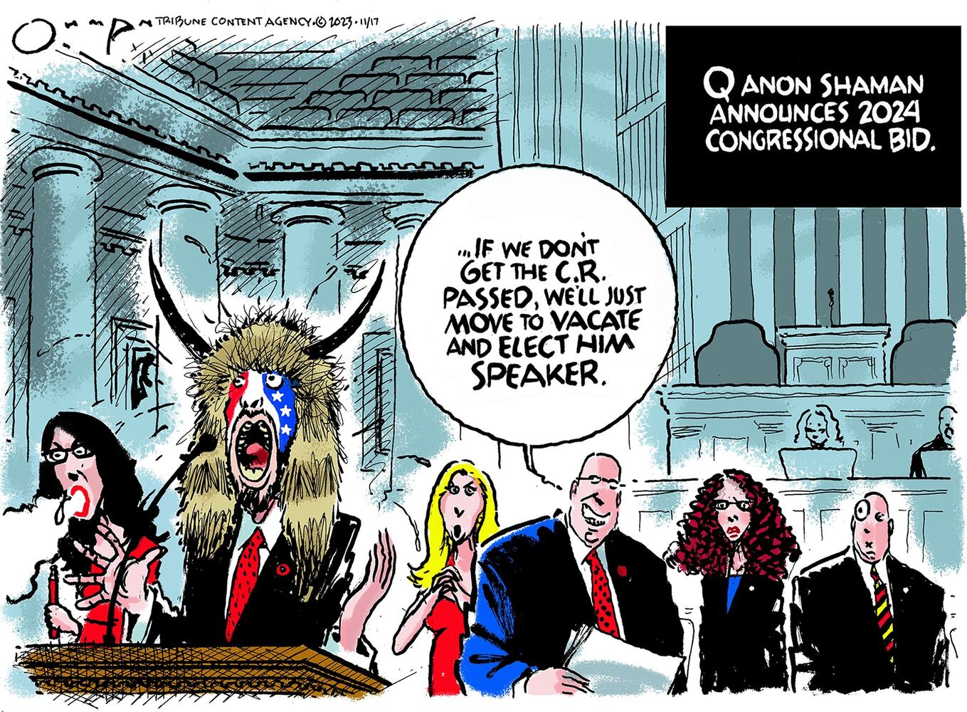 CARTOONS: Jack Ohman, Nov. 18, 2023