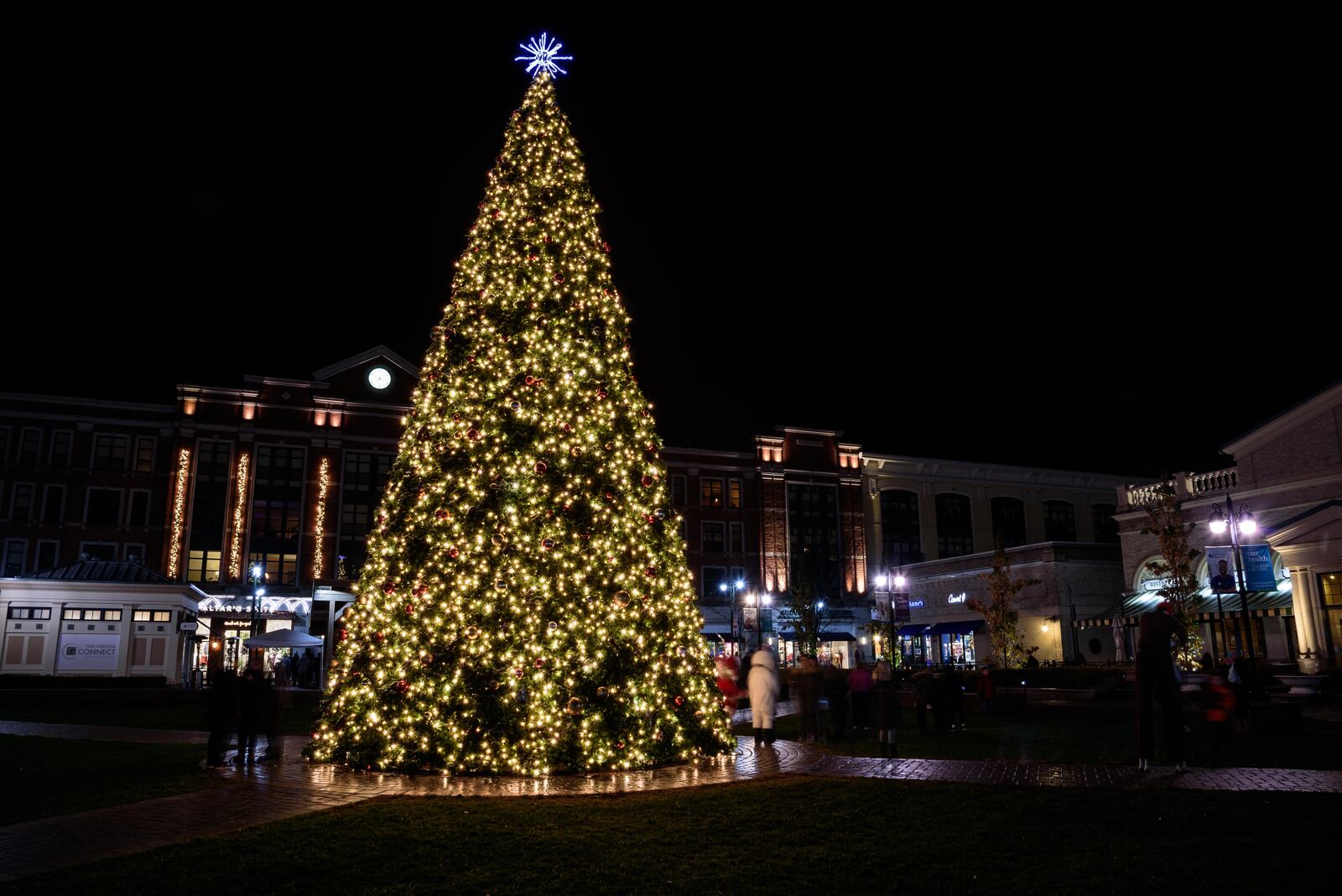 The annual Christmas tree lighting at The Greene Town Square. TOM GILLIAM / CONTRIBUTING PHOTOGRAPHER