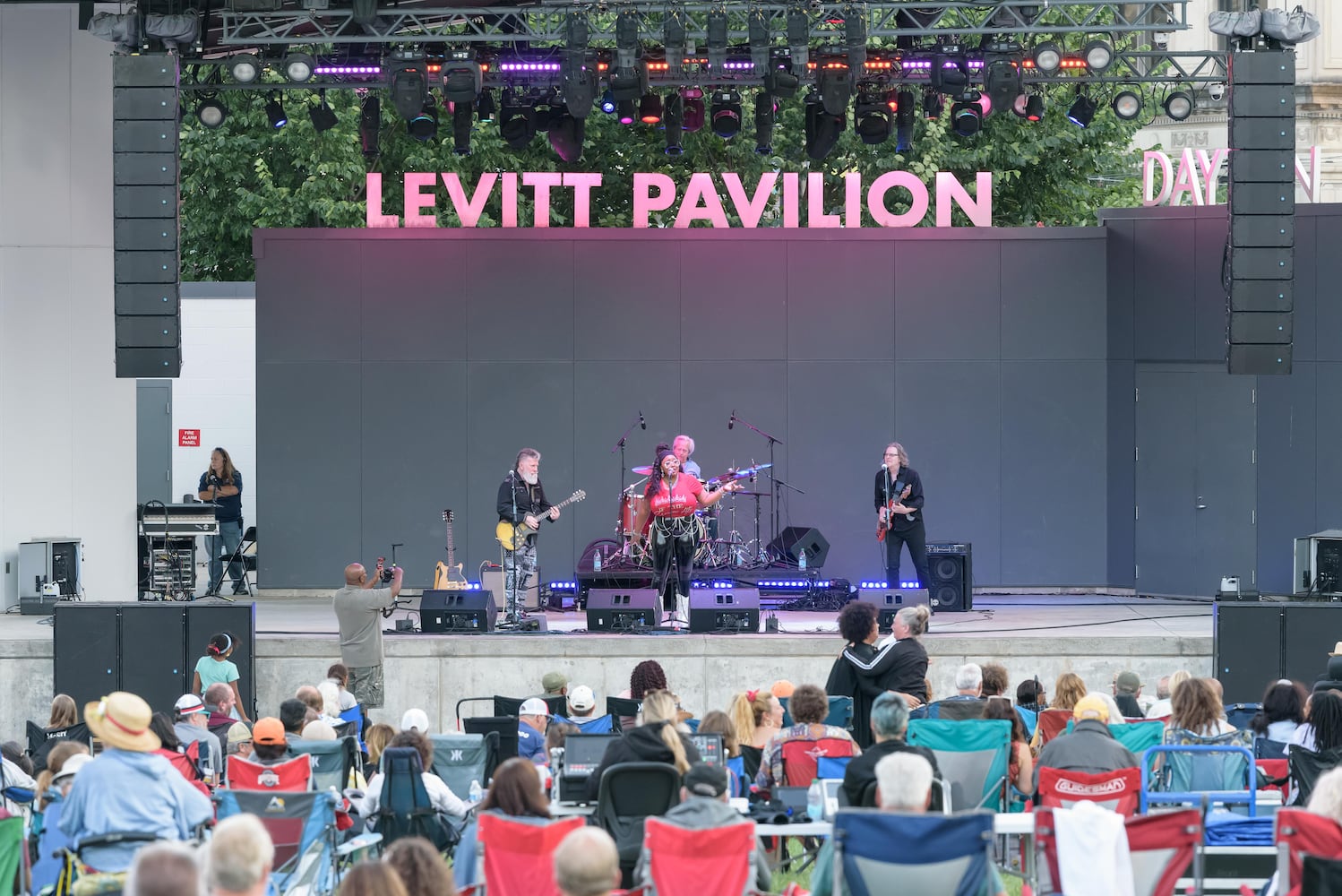PHOTOS: Chambers DesLauriers with Heather Redman & the Reputation at Levitt Pavilion
