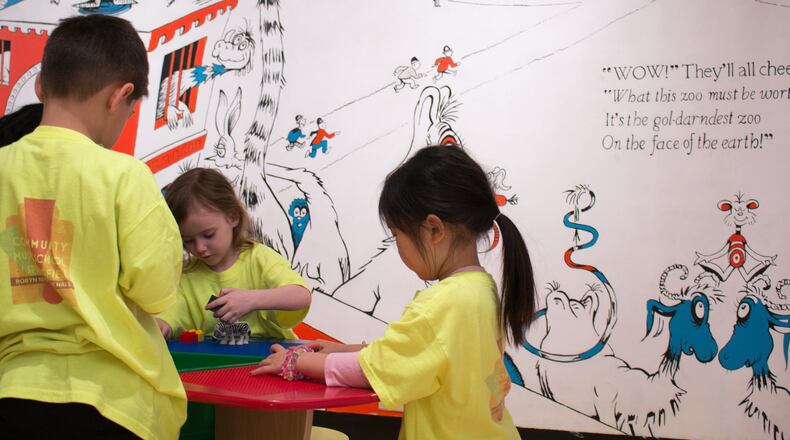 The “Amazing World of Dr. Seuss Museum” provides opportunities for kids to experiment with new sounds and vocabulary. SUBMITTED PHOTO BY SPRINGFIELD MUSEUMS