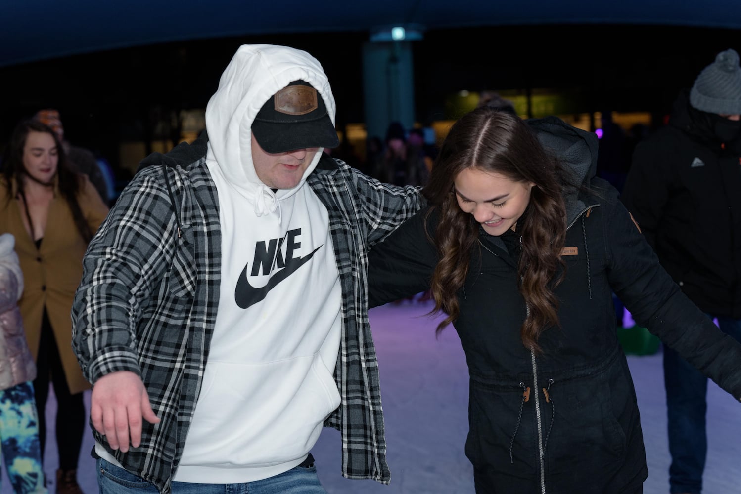 PHOTOS: Did we spot you ice skating during '90s Night at RiverScape MetroPark?