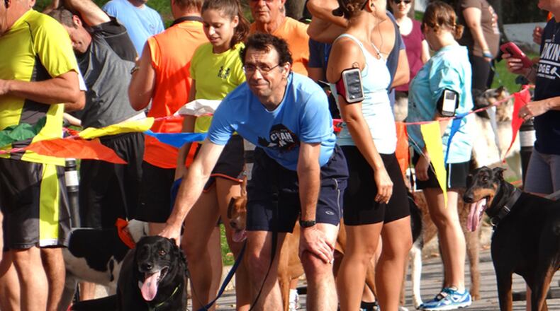 The Humane Society of Greater Dayton’s 8th Annual 5k-9 Run, Walk and Wag will be held in conjunction with Miamisburg’s Bark in the Burg next month at Community Park in downtown Miamisburg. CONTRIBUTED