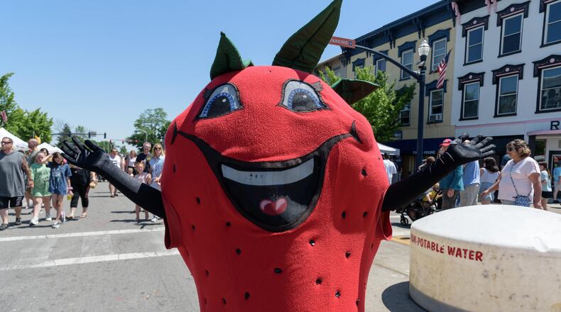The 46th Annual Troy Strawberry Festival returned to being held as a full festival from Saturday, June 4 through Sunday, June 5, 2022. In 2020, the festival was canceled due to the COVID-19 pandemic. The Strawberry Jam, a smaller version of the festival took place in 2021. Did we spot you there on Sunday? TOM GILLIAM / CONTRIBUTING PHOTOGRAPHER