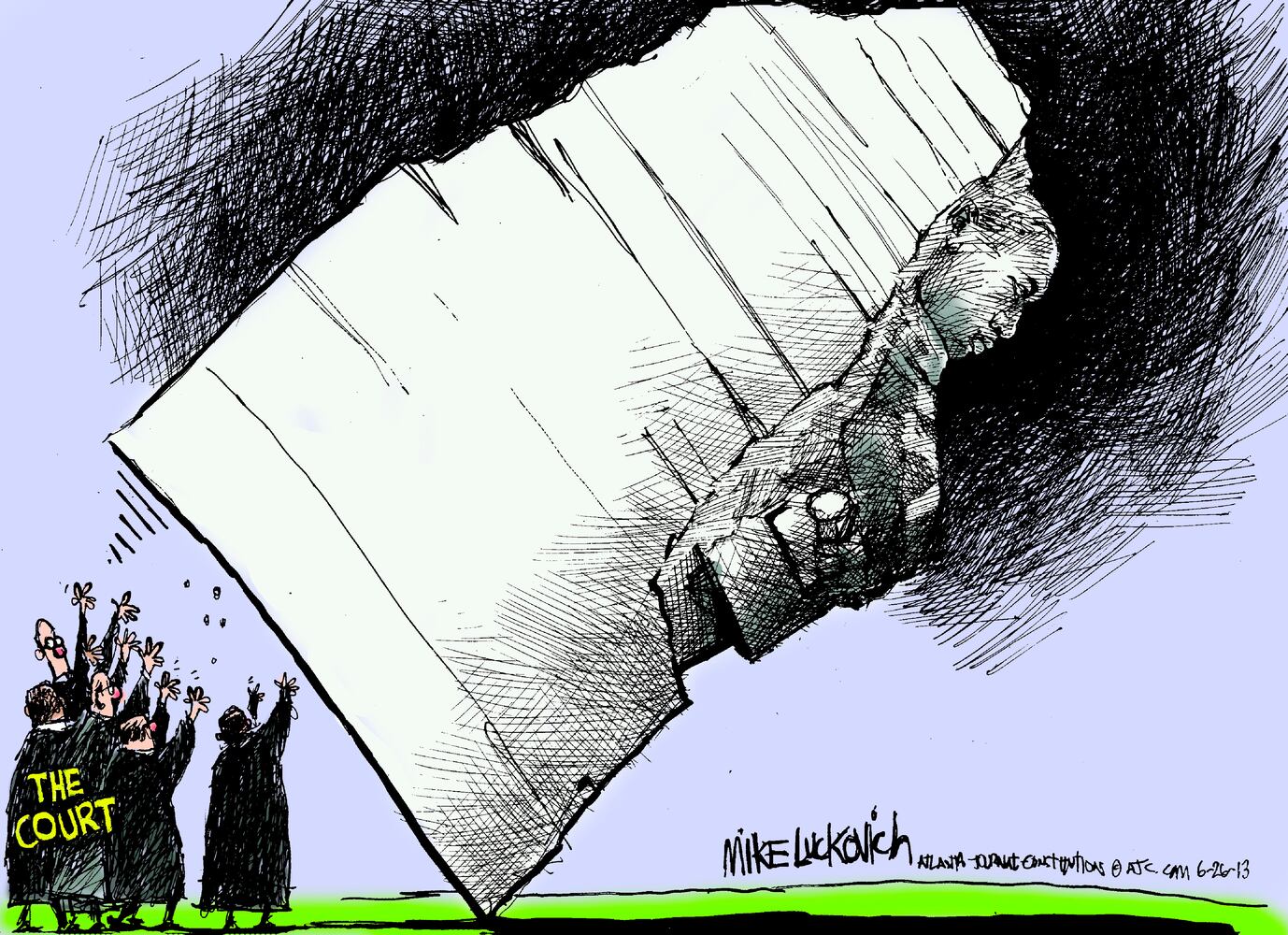 Luckovich: Voting rights
