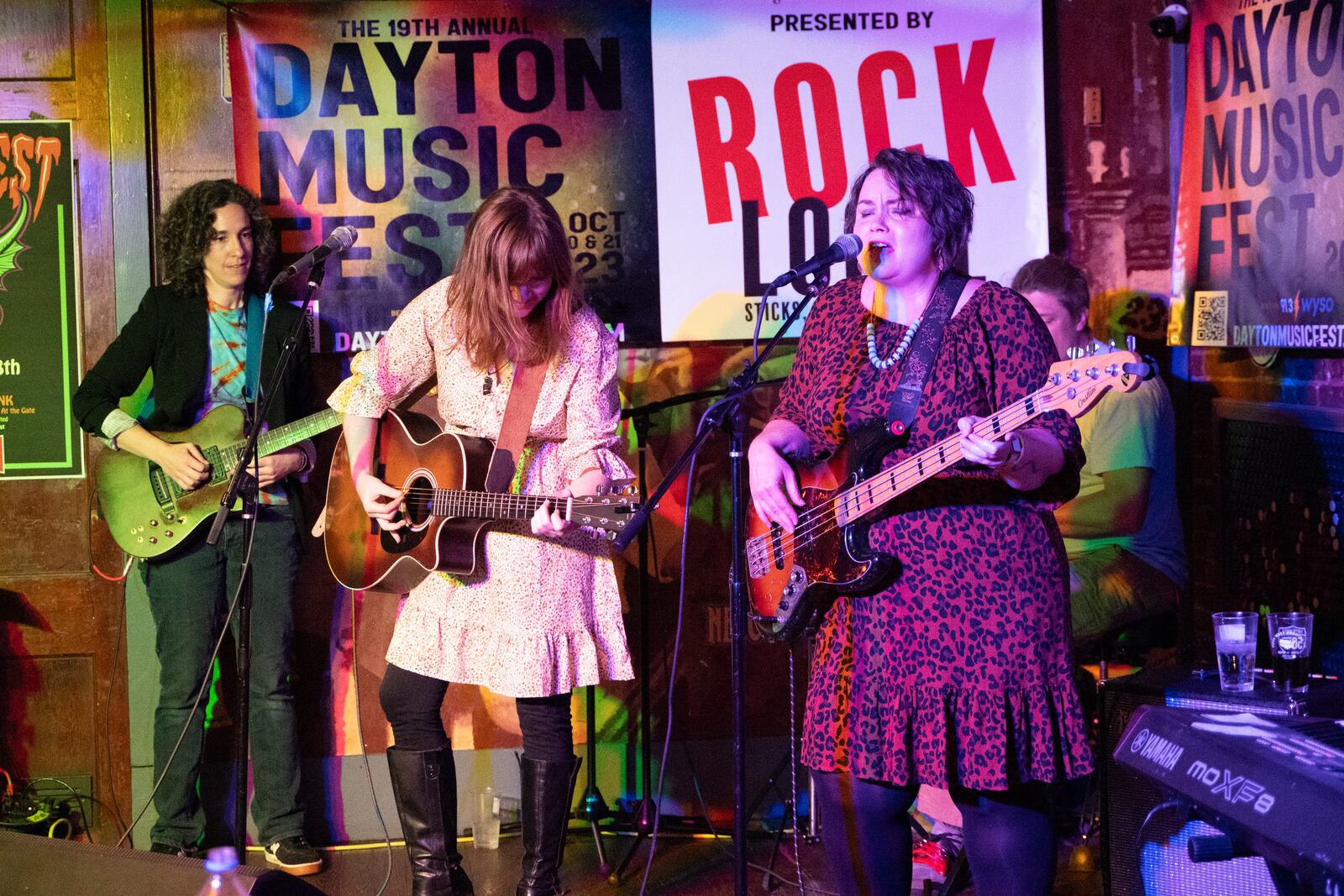 Novena performs at Dayton Music Fest on Friday, October 20, 2023. (Ruthie Herman for WYSO)