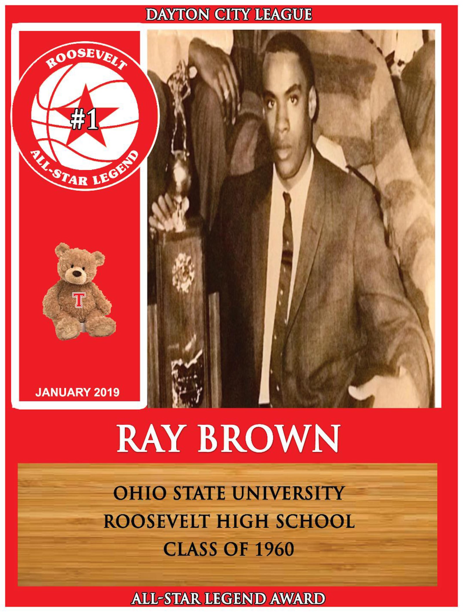 Ray Brown, 1960 Roosevelt grad.