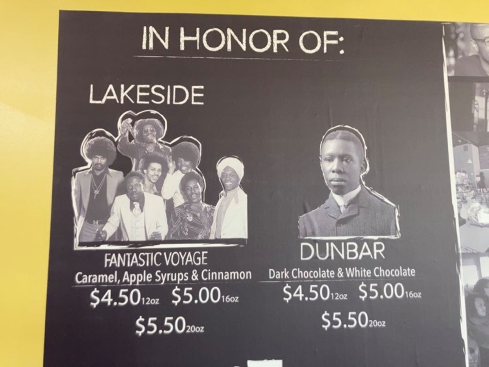 Third Perk Coffeehouse, now at its new downtown location at 146 E. Third St., features a specialty drink menu that pays homage to some of Dayton’s greatest.