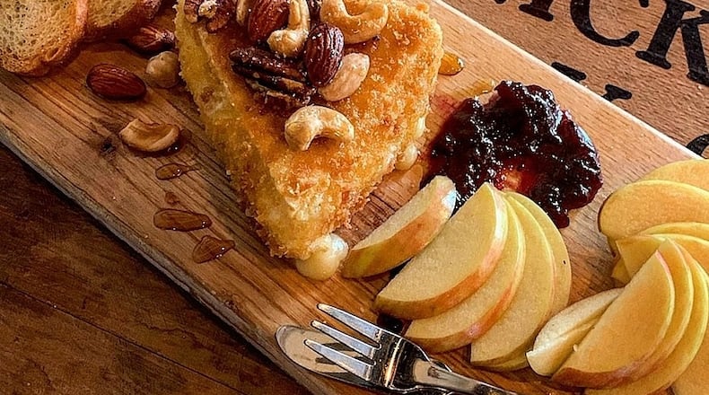 A fried brie board appetizer from Mudlick Tap House. CONTRIBUTED