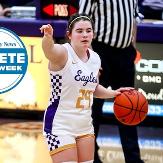 Eaton junior Autumn Gillenwater is the Dayton Daily News Athlete of the Week for her performance during the week of Feb. 16-22. CONTRIBUTED