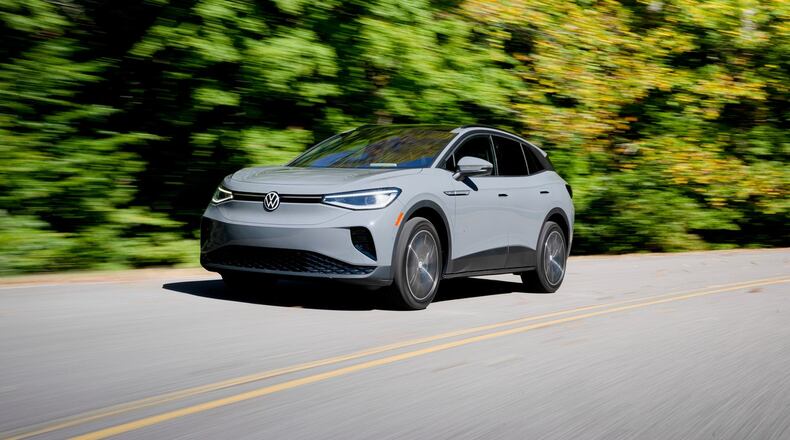 The ID.4 is part of VW’s electrified future, with the ID nameplate appearing on future SUVs and including a new version of the hippie-like bus (ID Buzz). VW America