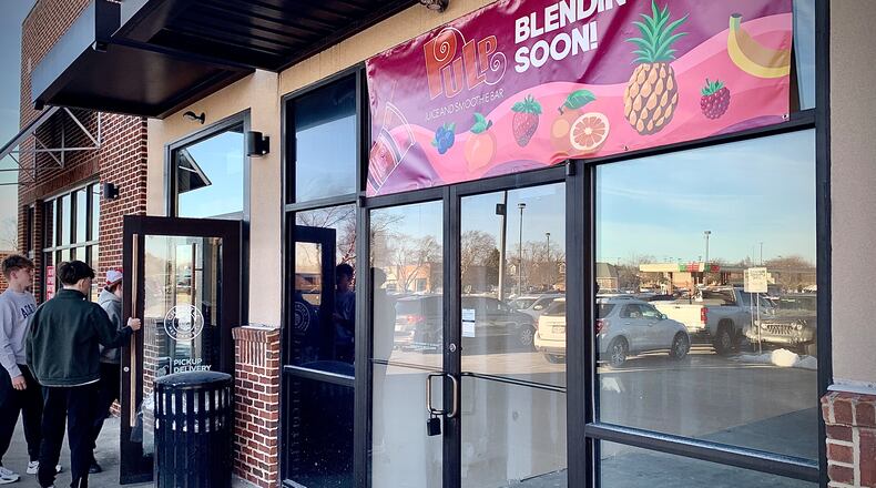 Pulp Juice and Smoothie Bar will be located at 2012 Commerce Center Blvd. next to Chipotle in The Shoppes at Valle Greene II near Kroger. MARSHALL GORBY/STAFF