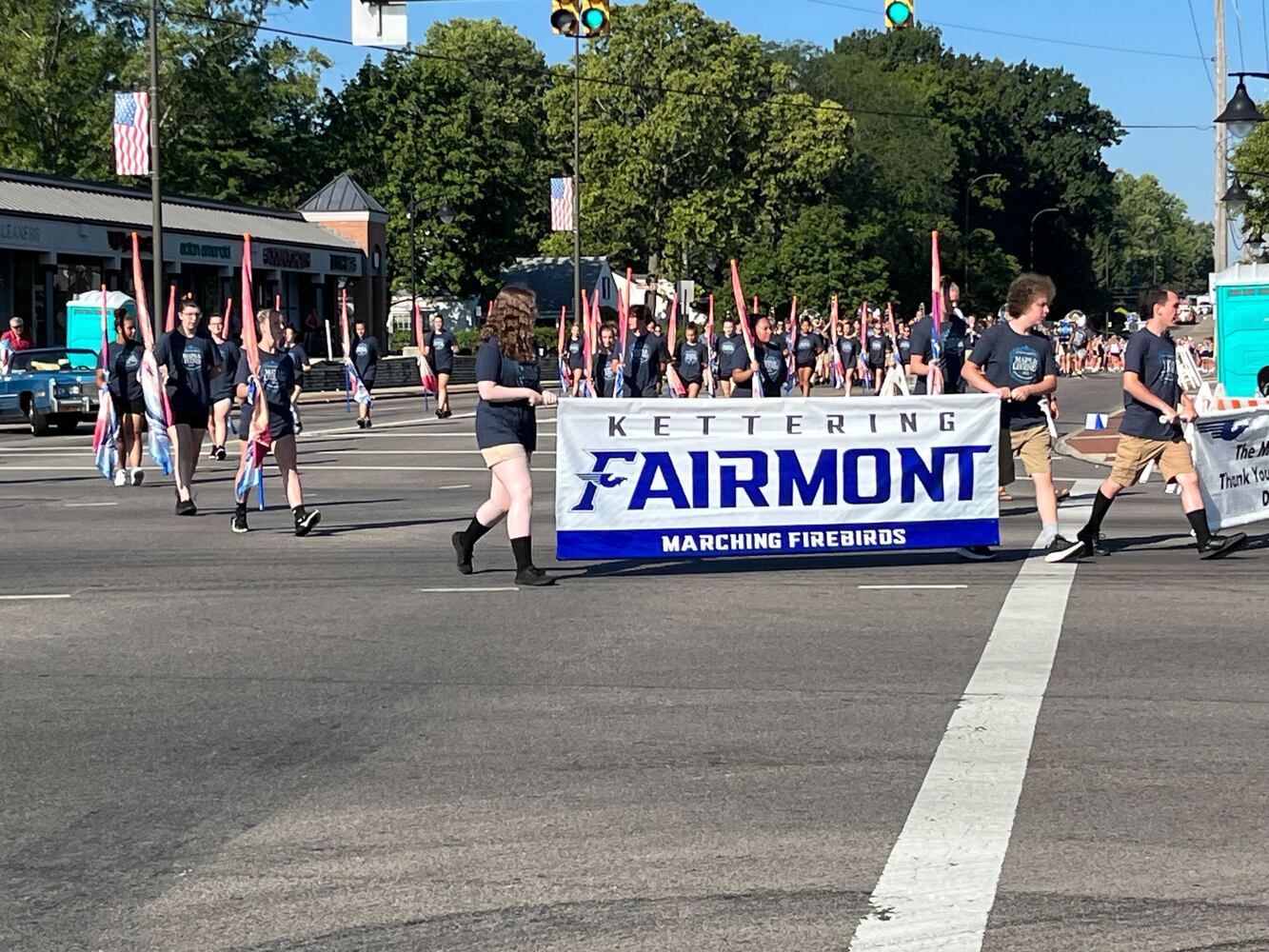 2023 Holiday at Home parade in Kettering