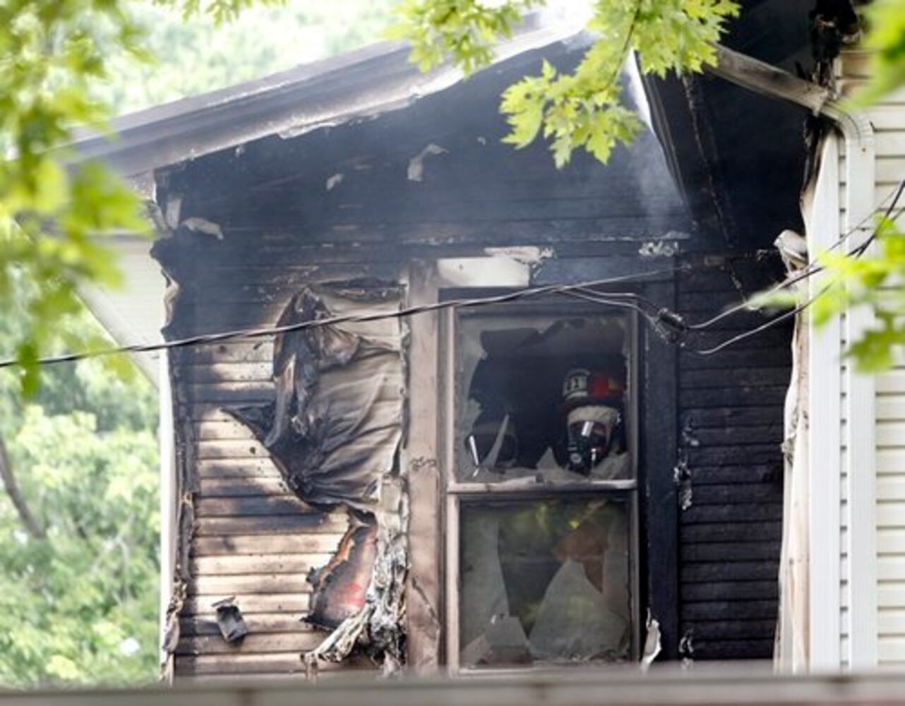 House fire in Oakwood