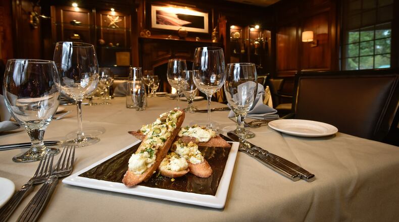 Jag’s Steak and Seafood in West Chester Township blends delicious food and elegant atmosphere. NICK GRAHAM/STAFF