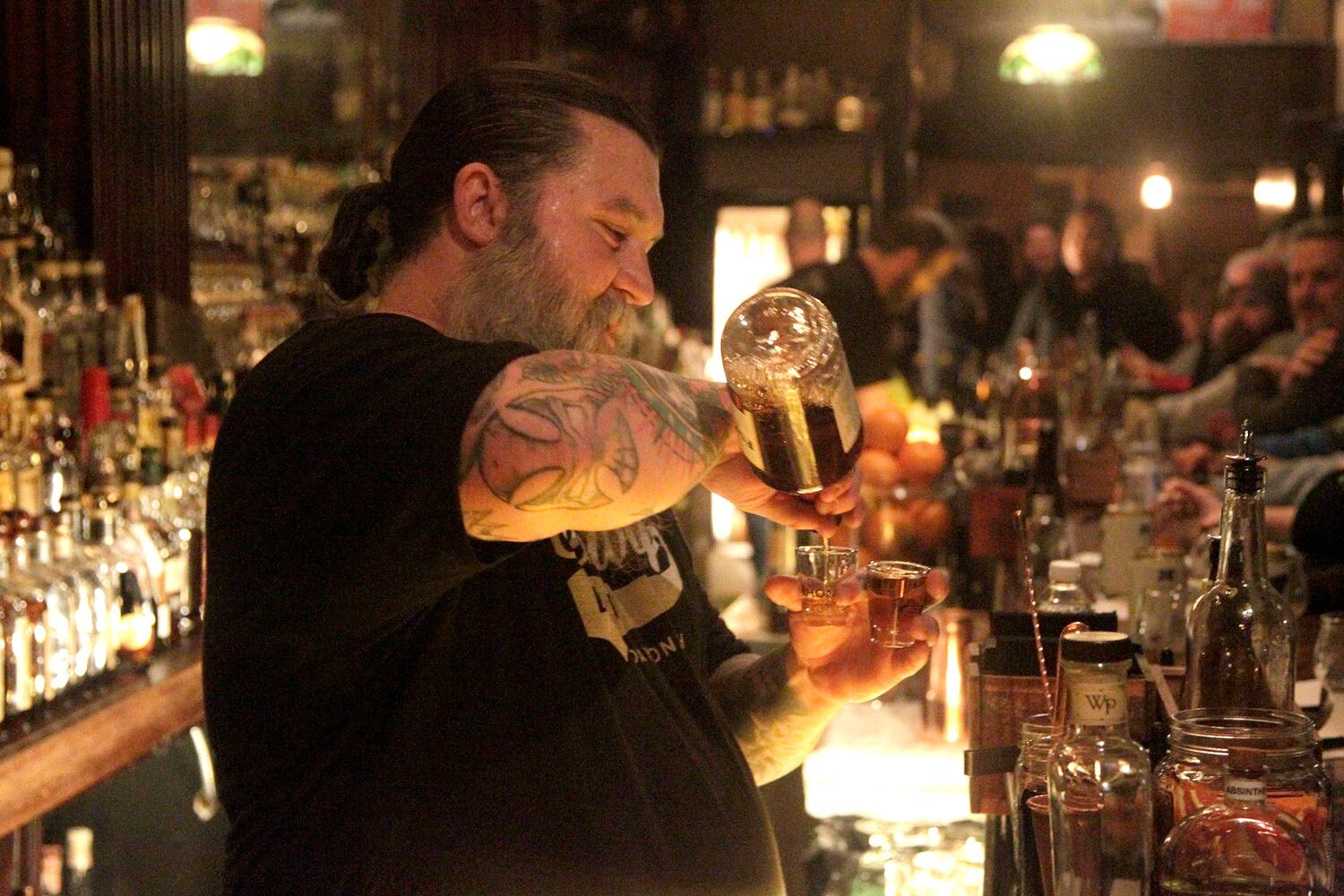 PHOTOS: Revelers pack the Century Bar to say goodbye on New Year’s Eve