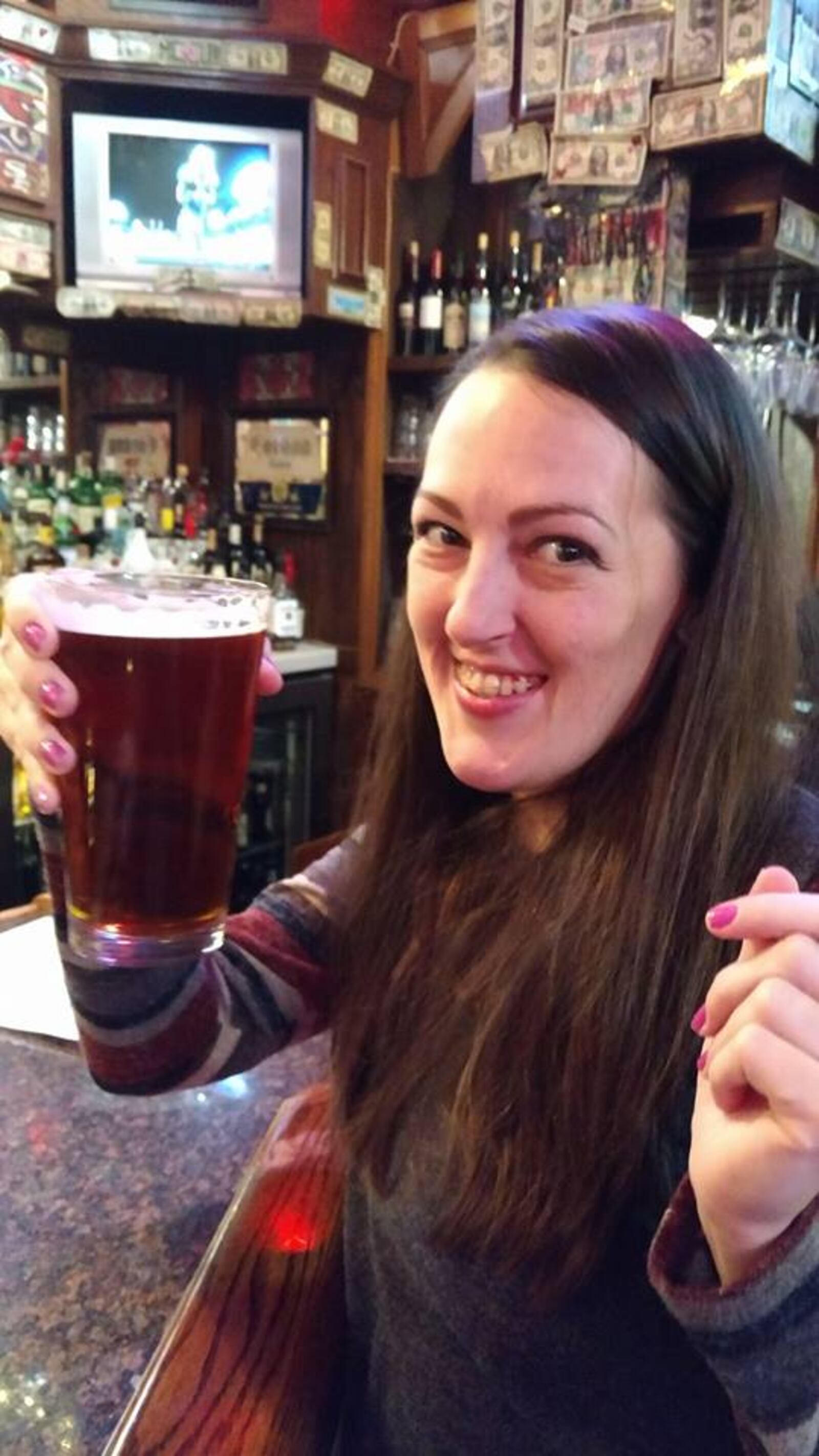 Dayton Girls Pint Out chapter head Susie Lowe.
