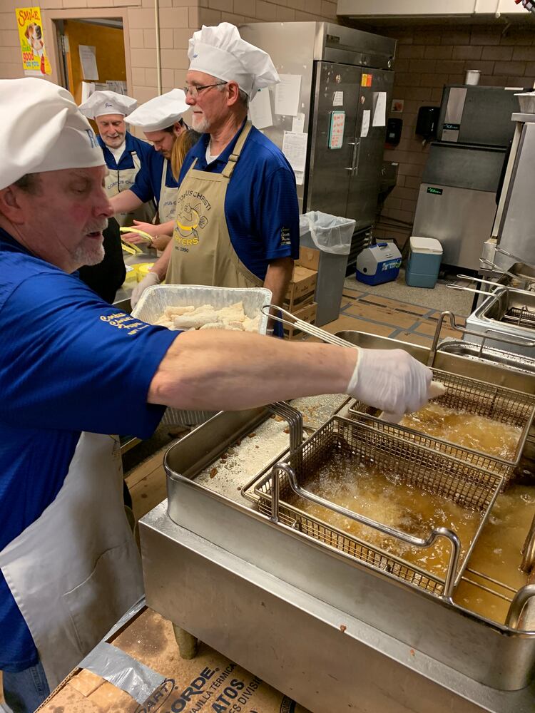 PHOTOS: Behind the scenes at one of Dayton’s most popular fish fry events