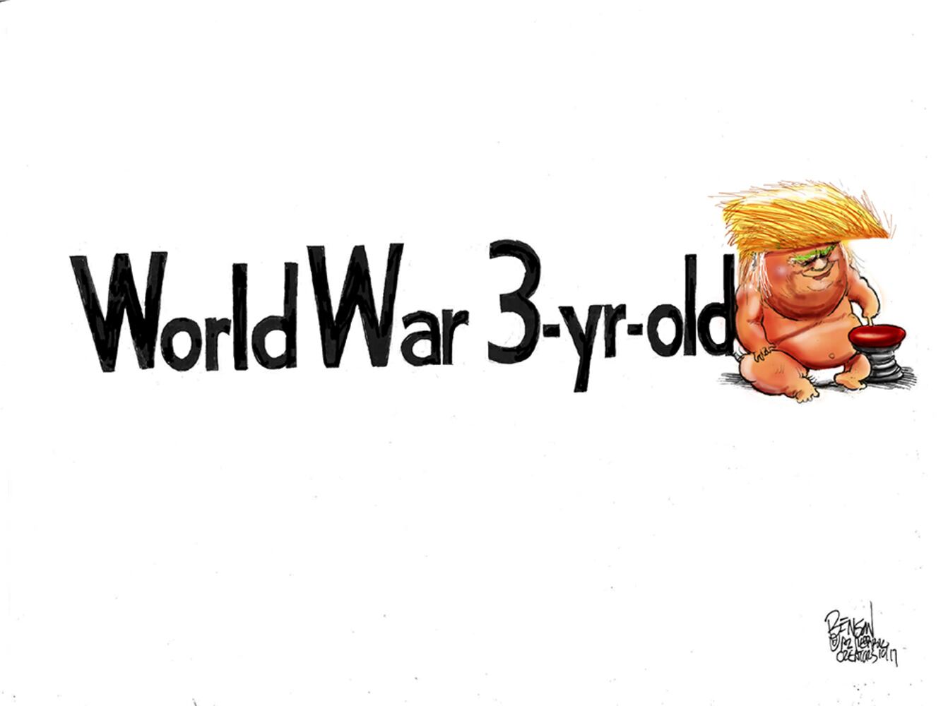 Week in cartoons: Gun control, paper towels and more