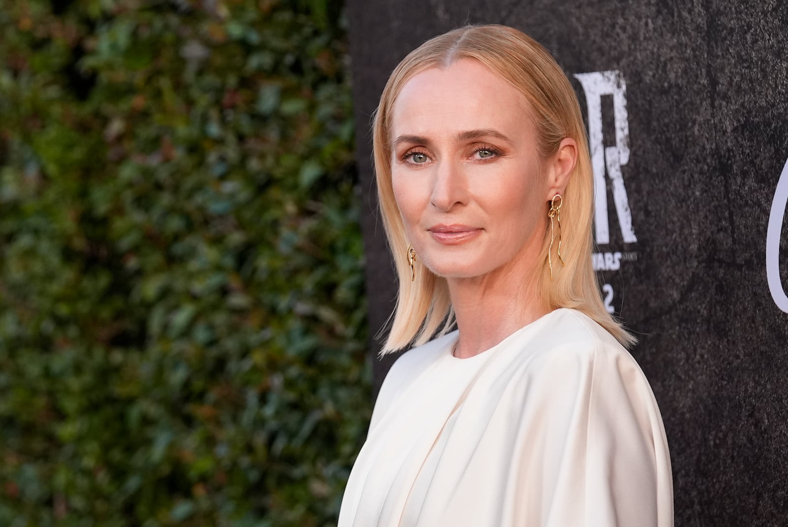 Genevieve O'Reilly arrives at a launch event of the second season of "Andor" on Monday, April 14, 2025, at the El Capitan Theatre in Los Angeles. (AP Photo/Chris Pizzello)