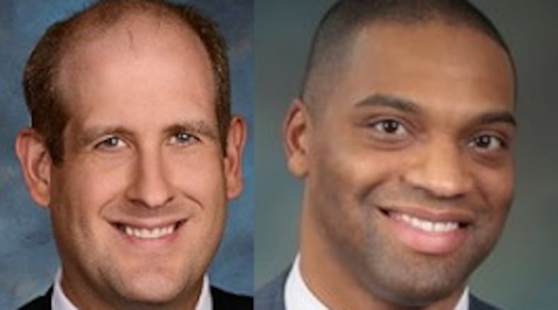 Erik Blaine (left) and Gerald Parker