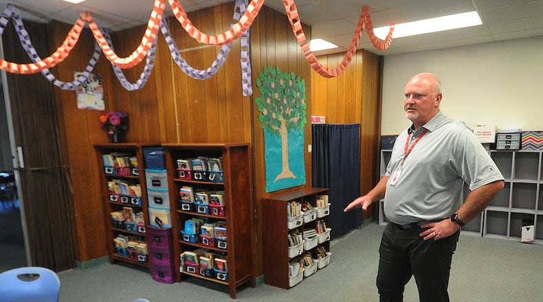 Troy schools want to construct four new buildings to replace seven old ones. Three buildings would house preschool through fourth grade, while the fourth would be for grades five and six. Chris Piper, Troy superintendent, said the current cost to maintain the buildings is taking all of the district’s permanent improvement levy money, and replacing the buildings would allow more repairs to be done at the high school and junior high. MARSHALL GORBY\STAFF