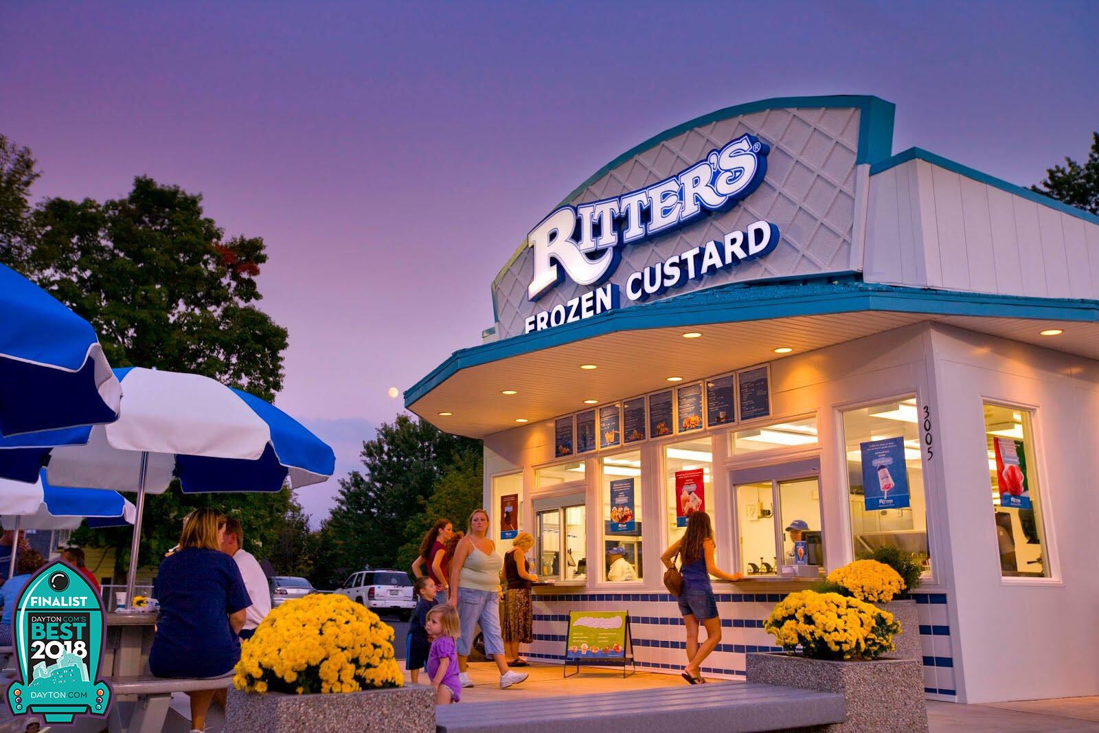 Ritter's Frozen Custard was a finalist in Best of Dayton 2018 for the Best Ice Cream category.