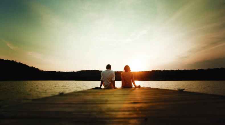 Sitting on the dock of the lake at Lake of the Ozarks State Park. (Photo courtesy FunLake.com/TNS)
