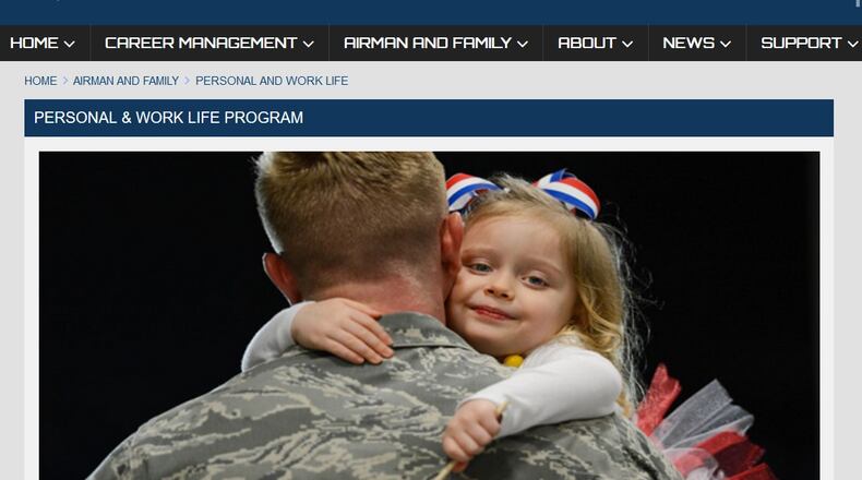 The Air Force Employee Assistance Program (EAP) is available to civilian employees and their family members telephonically and via web. (Courtesy graphic)