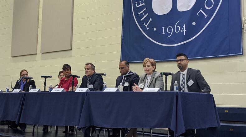 The Miami Valley School hosted a symposium recently on civil discourse in an attempt to help students become better at being self-sustaining learners and compassionate global citizens. CONTRIBUTED