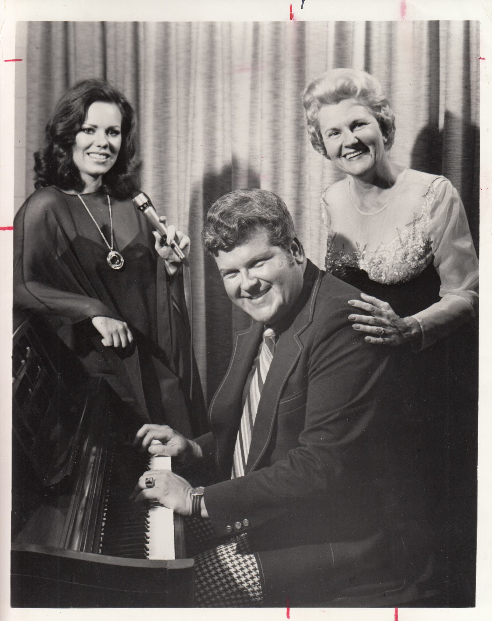 Betty Greenwood with Janet Delany and David Wood in a photo dated Aug. 30, 1975.