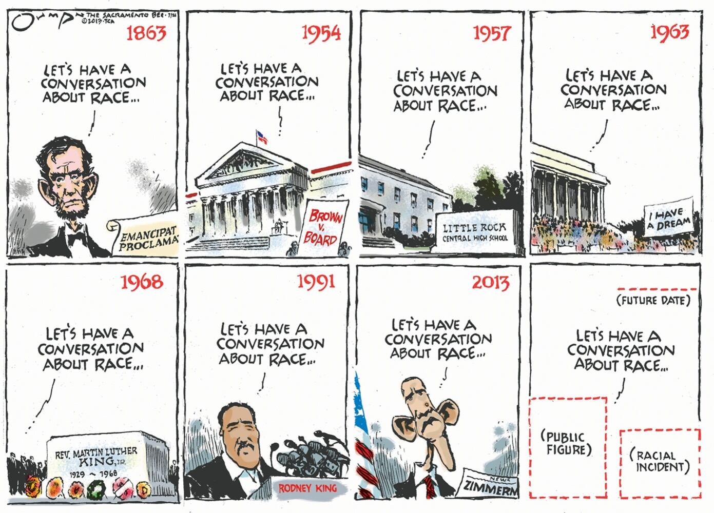 Cartoon gallery: Anthony Weiner, race and more
