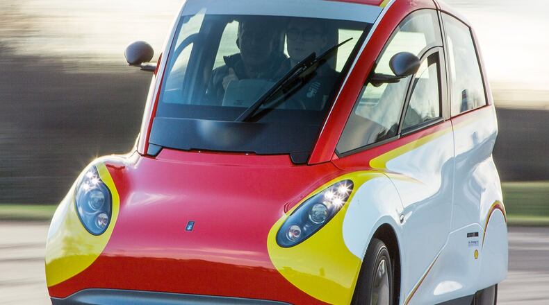 The Shell Concept Car is the result of collaboration between Shell, which supplied the fuel and lubricant knowledge; Geo Technologies, which handled engine expertise; and Gordon Murray Design, which provided vehicle design expertise. Shell photo