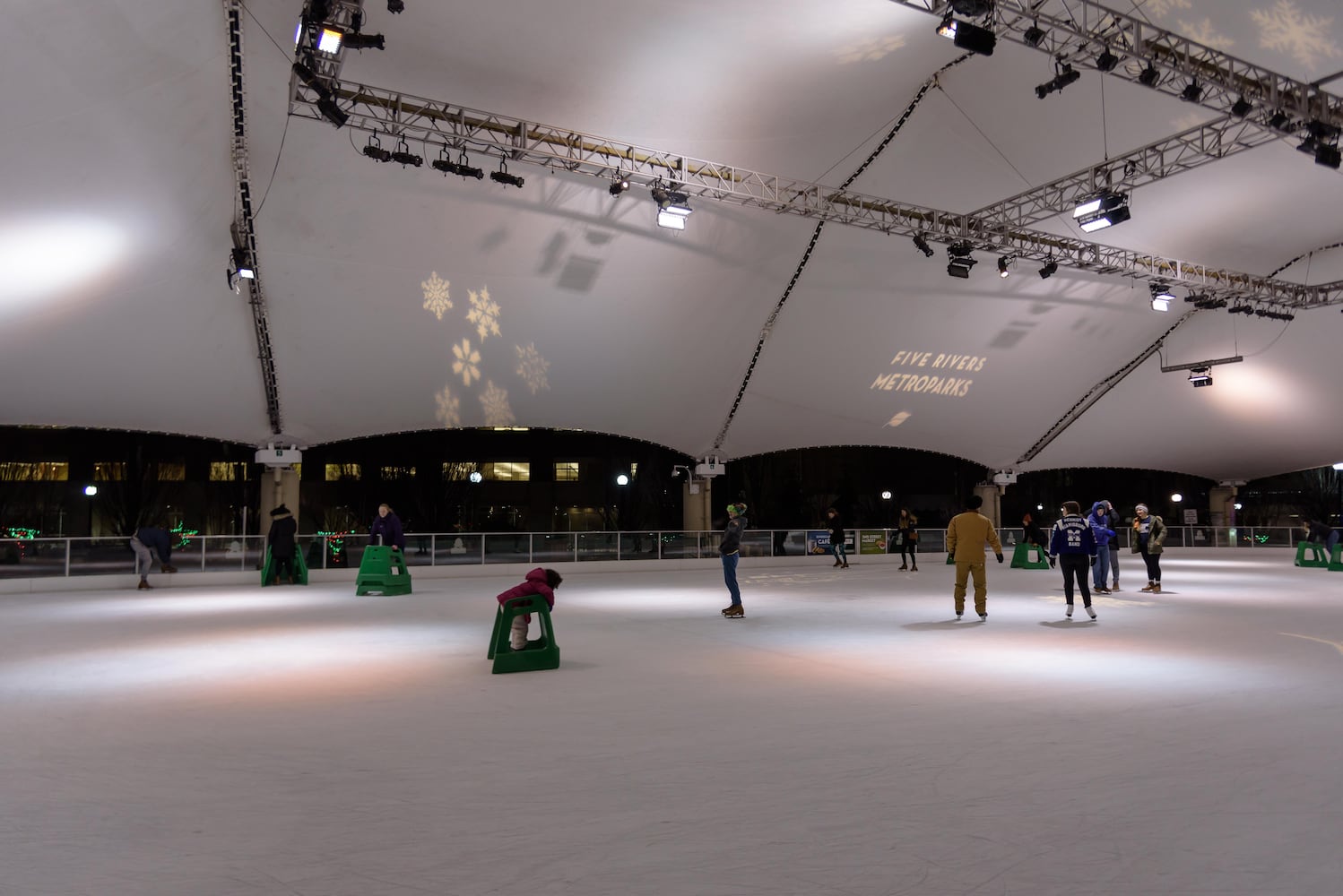 PHOTOS: Did we spot you ice skating during '90s Night at RiverScape MetroPark?