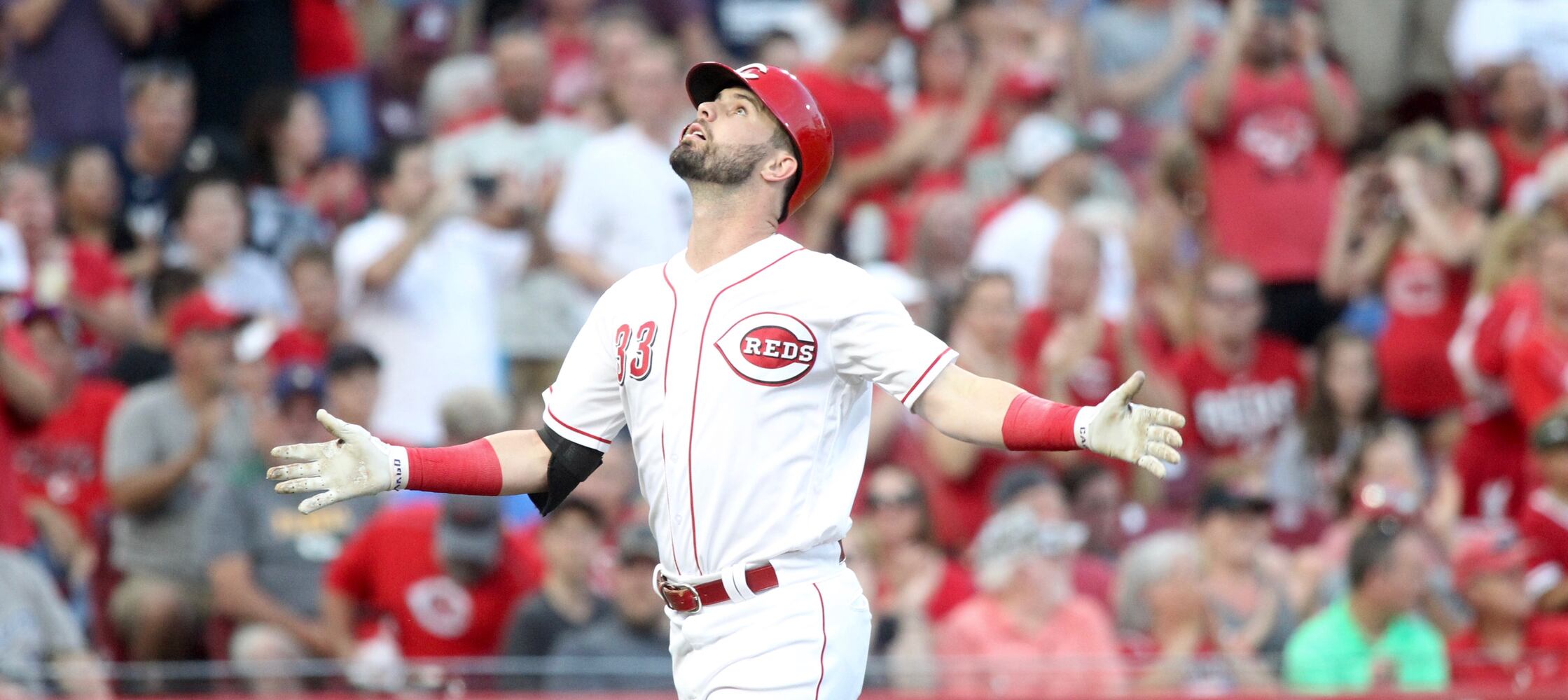 Photos: Reds lose 6-4 to the Brewers