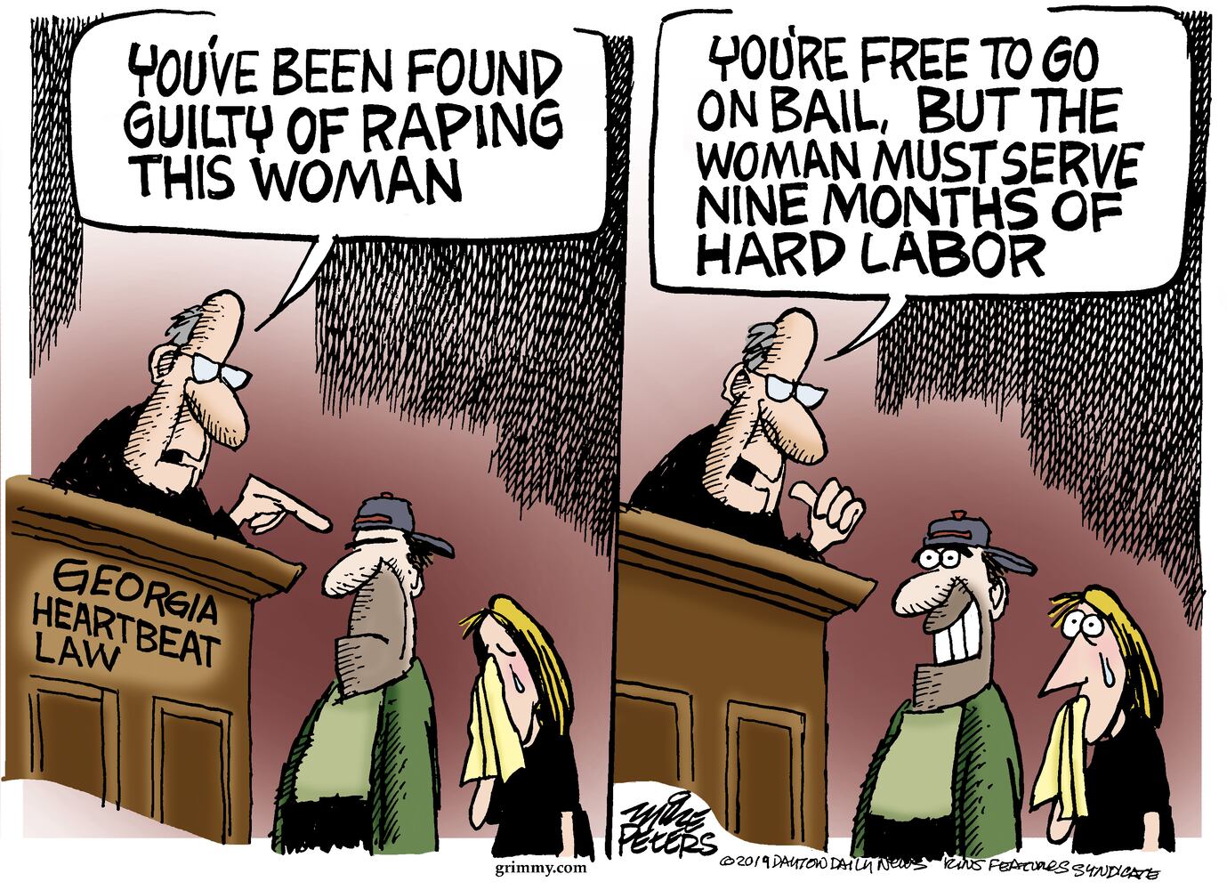 2019: The best of Pulitzer Prize winner Mike Peters political cartoons