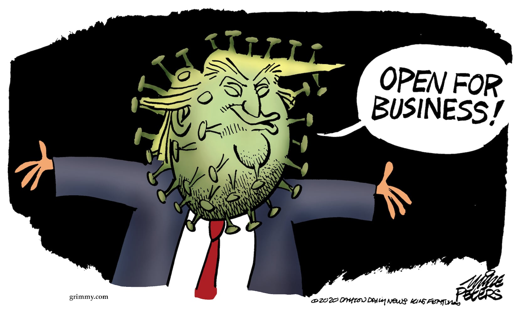 2020: The best of Pulitzer Prize winner Mike Peters political cartoons